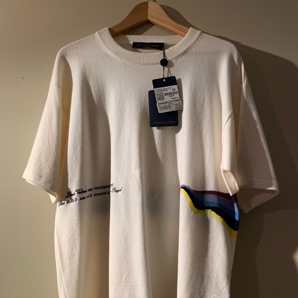 Louis Vuitton Cashmere TShirt SS19 Virgil Abloh